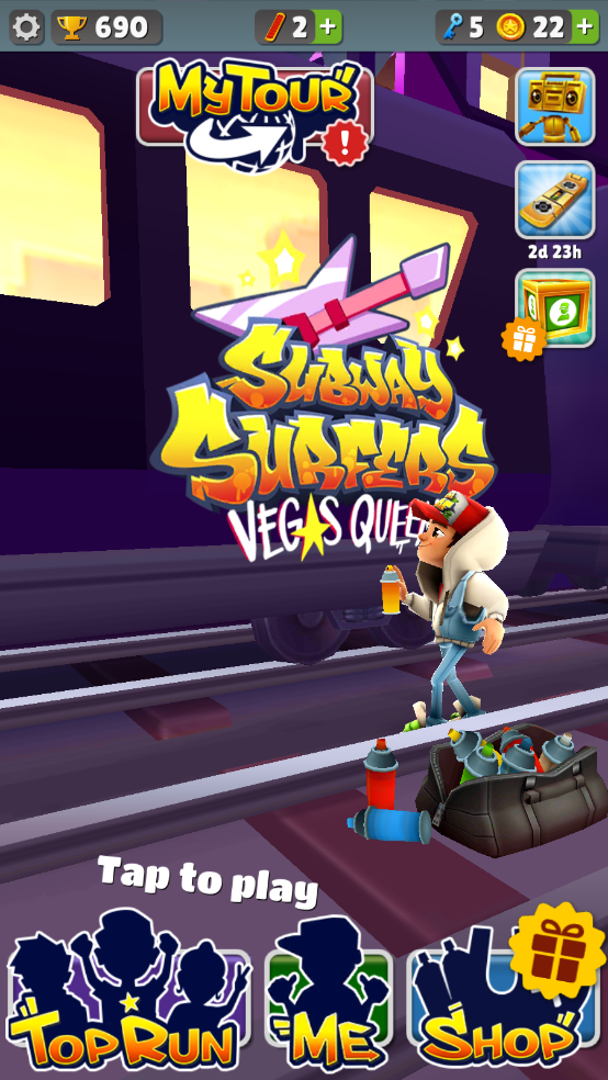 subwaysurf´ò˵(Subway Surf LasVegas)v1.105.0 °