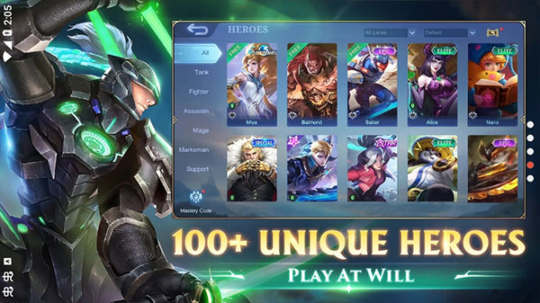 ޾Ծ°(Mobile Legends: Bang Bang)v21.9.08.9833 ׿