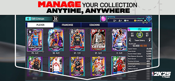 NBA2K25myteam(NBA 2K25 MyTEAMװ)v300.15.246297225 ׿