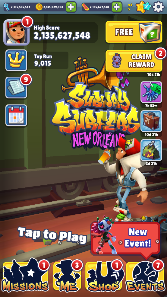 ܿƽ2024°汾(Subway Surf)