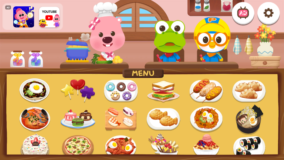 ³³(Pororo Cooking Game)v3.1.4 °